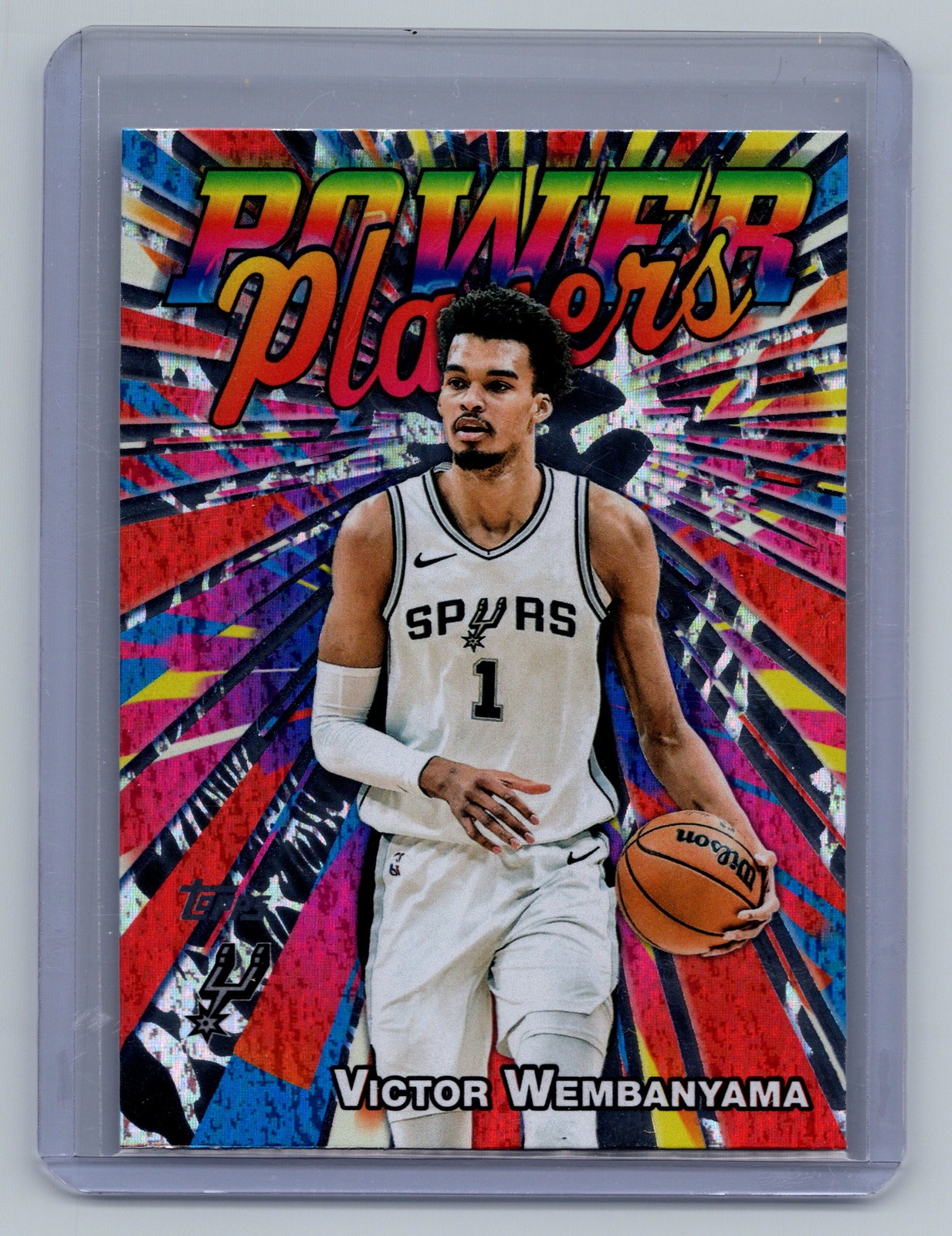 2025-26 Topps #PP-15 Victor Wembanyama Power Players Holo Foil