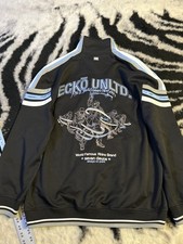 Vintage ECKO UNLTD 72 Jacket Large Black Whit...