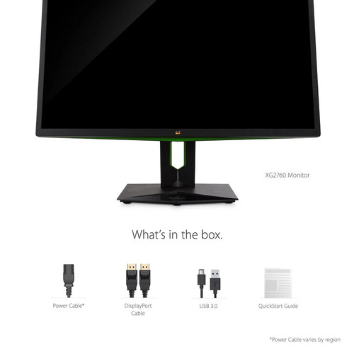 ViewSonic XG2760-R 27" 1440P 165Hz LCD Gaming Monitor - C Grade Refurbished - Picture 14 of 14