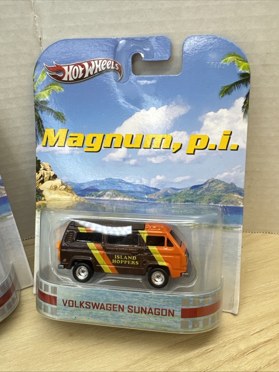 Hot Wheels Magnum P.I. Island Hoppers Lot VW Sunagon Van