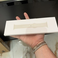 Genuine Apple Sport Band 46mm M/L For Apple Watch Series 10 - Starlight
