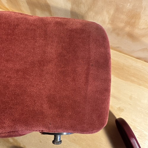 1991-96 Dodge Dakota Red Fabric Middle Console Armrest With Assembly Rare - Picture 6 of 22