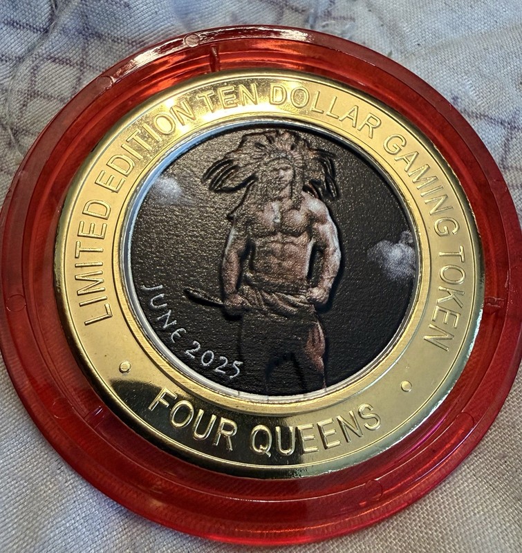 2025 Queens Hotel & Casino $10 Token 1/2 Oz .999 Fine Silver June 2025 A2