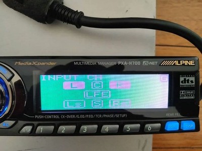 アルパインマルチメディアマネージャー　PXA-H700 ALPINE PXA-H700 Digital Signal Processor DSP Multimedia Manager W