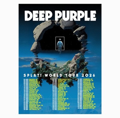 DEEP PURPLE Tour 2026 Poster