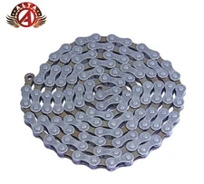 YBN Multispeed Bicycle Bike Chain 1/2  x3/32 116 Links S8 S2 8 Speed Gray/Brown