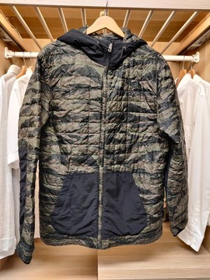 THE NORTH FACE MANTEL SMALL ARMY GREEN CAMO THERMOBALL PRIMALOFT JACKE HERREN