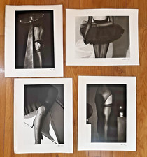 Lot 4 11x14 B&W Prints Female Form Models by Eric Michelson Art Prints NYC