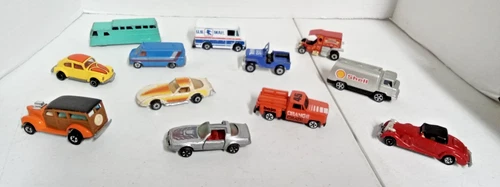 Vintage Hot Wheels, Tomica, Midge Diecast Vehicles Lot of (12) - EXCELLENT