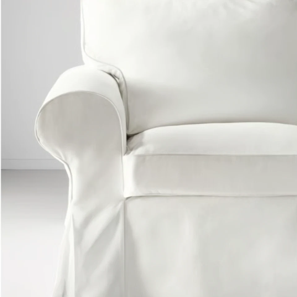 Ikea UPPLAND Chair Armchair COVER ONLY, Blekinge White 404.876.31 - NEW - Image 2 of 4