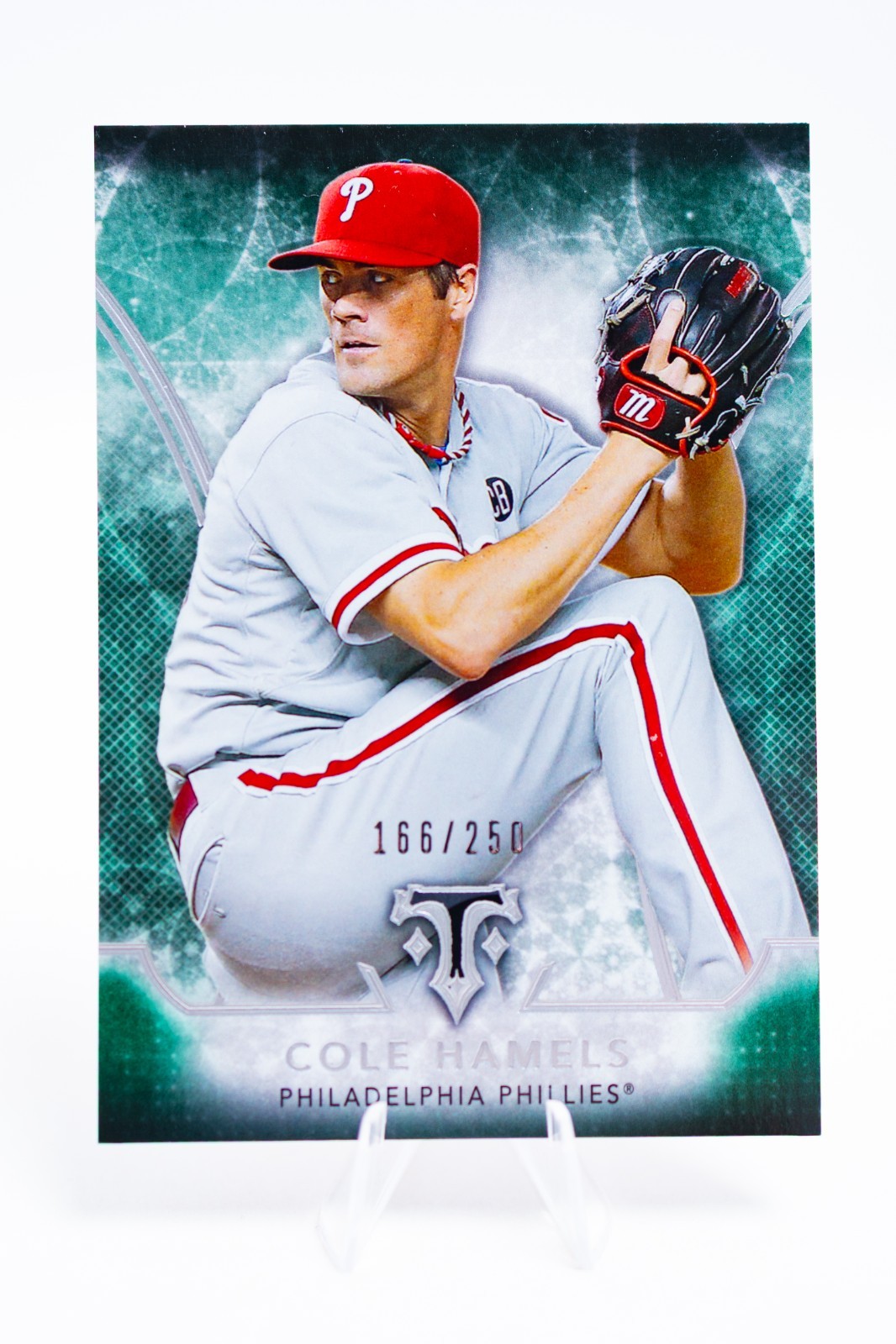 🔥2015 Topps Triple Threads Cole Hamels Emerald /250 Phillies #39🔥