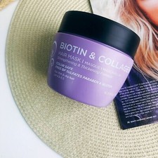 LUSETA BEAUTY BIOTIN  COLLAGEN HAIR MASK 16.9 Oz/ 500ml