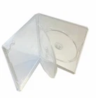 MegaDisc 1 Clear DVD Replacement Case 14mm Triple 3 Discs Holder Box W Trays