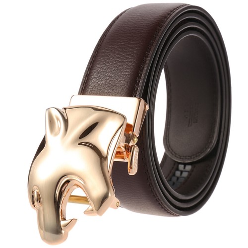 Trend Men's Cowhide Leather Belt Jaguar 