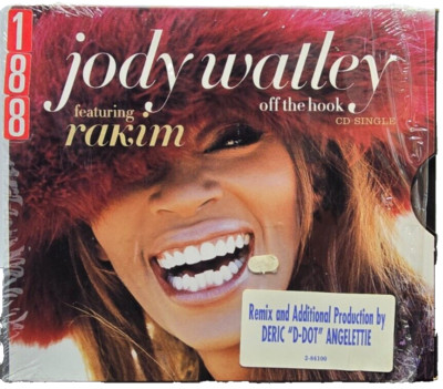 JODY WATLEY - OFF THE HOOK - CD MAXI SINGLE - GEDRUCKT IN USA 1998