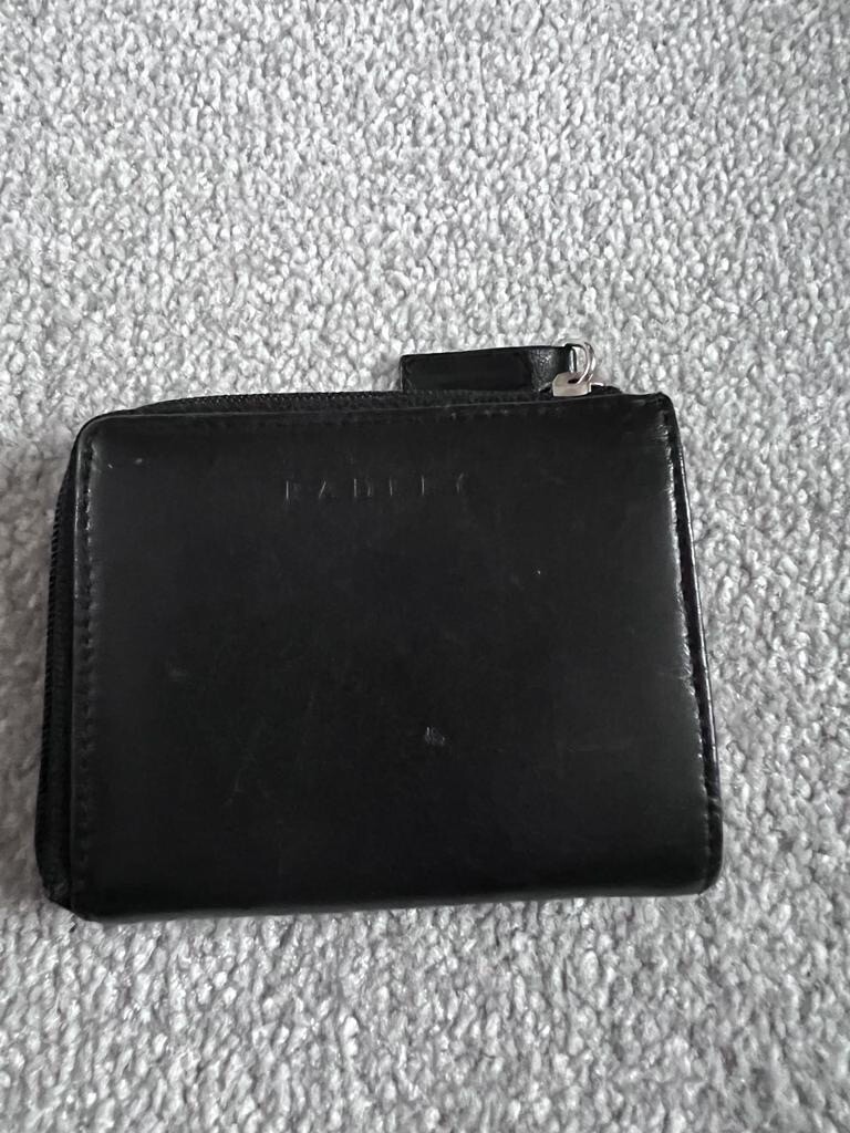 Radley Coin Purse Black With Green Dog eBay