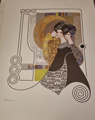 Art Deco Women Print 28x22inch  Individual Print
