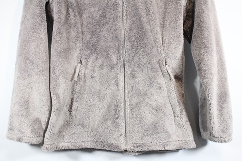 Girl's The North Face NF0A34TV Osolita Fleece Gray Pink Jacket Size Large 14-16 - Picture 4 of 5