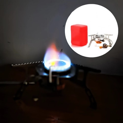 Portable Gas Stove Camping Burner Outdoor Picnic Cooking Hiking Gear Cooker - Picture 14 of 16