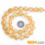 thumbnail 33  - Yellow Citrine Clear Crystal Quartz Gemstone Round Beads Jewelry Making 15&#034; uk