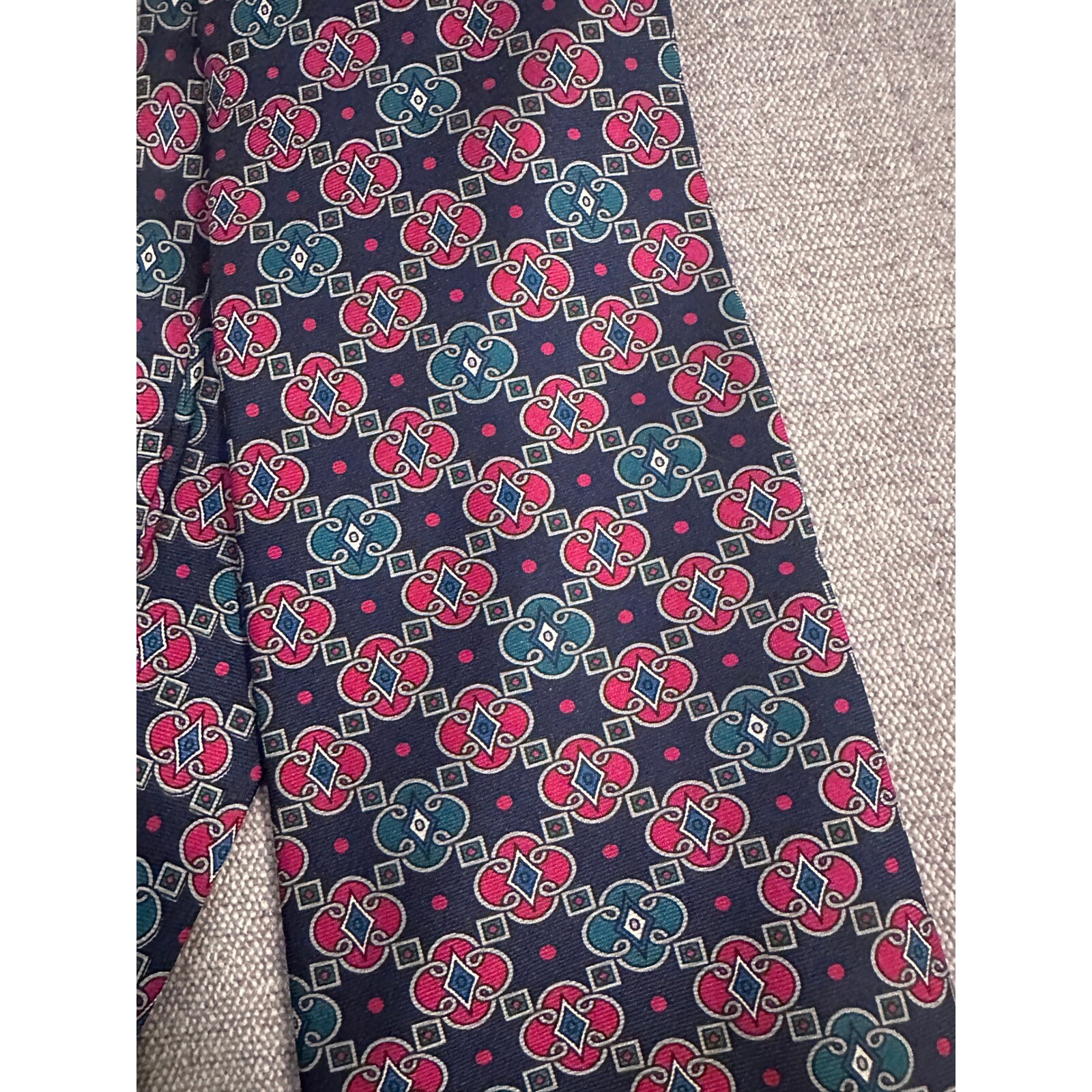 Christian Dior Monsieur Necktie Silk Floral Pattern Designer Tie thumbnail 2