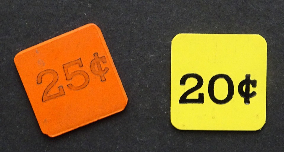 2 Vintage JANIE'S BAR LOUNGE Plastic TRADE TOKEN / El Paso Texas eBay