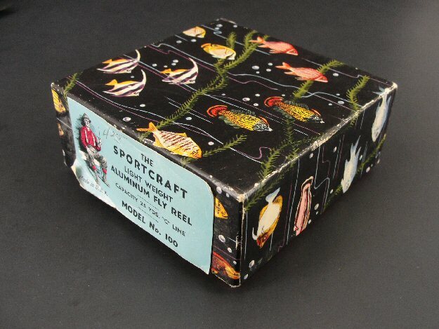 The Sportcraft Aluminum Fly Reel Model No 100 Vintage Fishing Original Box Only | eBay The Sportcraft Aluminum Fly Reel Model No 100 Vintage Fishing Original Box Only | eBay