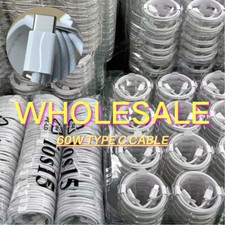 PD 60W USB C to USB-C Cable Fast Charge Cord For iPhone15/Samsung/iPad Wholesale