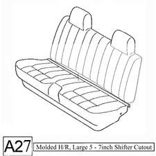Front Bench Seat Cover For Toyota Small Truck Custom Made To Exact Fit A27