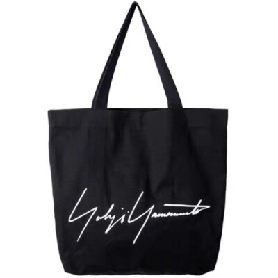 與真司郎 iamwhatiam  Black Wide Tote Bag バック 與真司郎 iamwhatiam Black Wide Tote Bag バック 與真司郎
