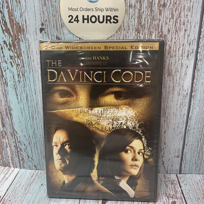 The DaVinci Code (DVD, 2006, 2-Disc Set, Widescreen Special Edition) NEW Sealed