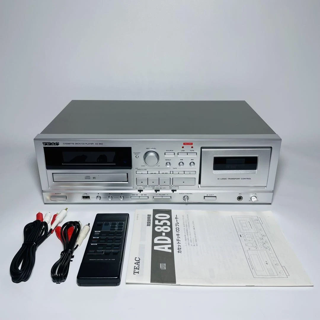 TEAC AD-500 CDプレーヤー カセットデッキ