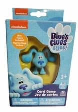 Nickelodeon Blue  s Clues  You Card Game With Blue Figure 1.75" Included NIB