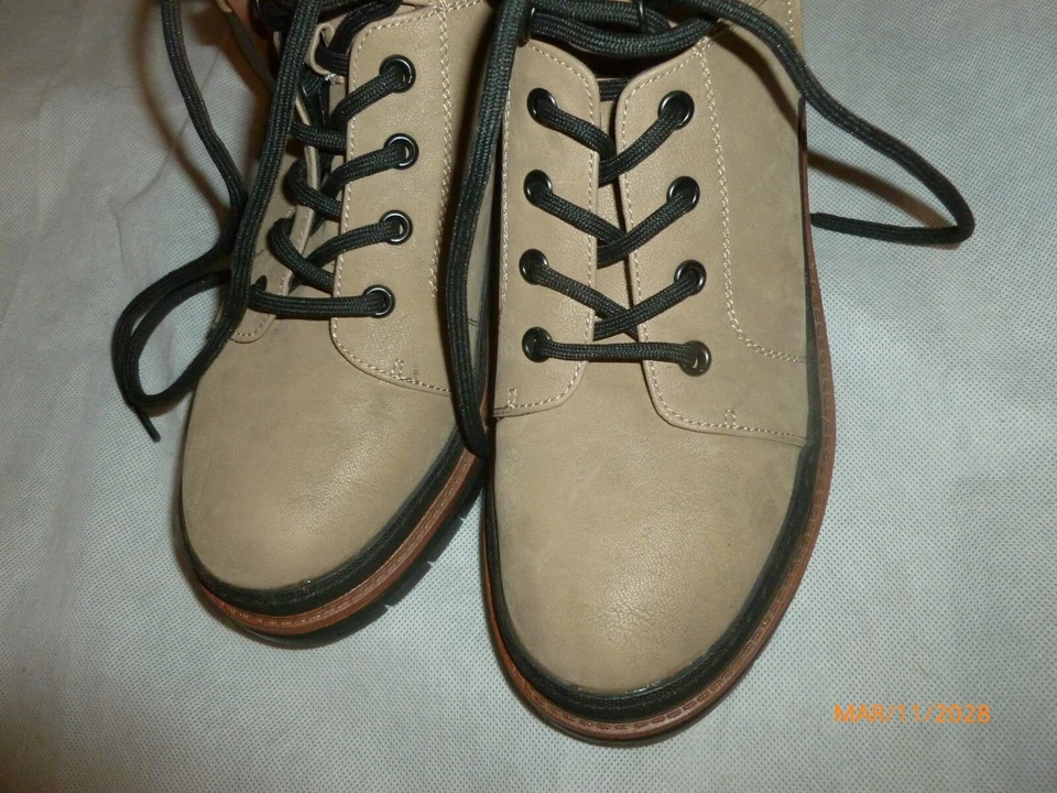 NUEVO SIN CAJA MIA Vegano Senderismo Construcción Trabajo Botines Zapatos Rayanna talla 8.5 Foto 3 de 4