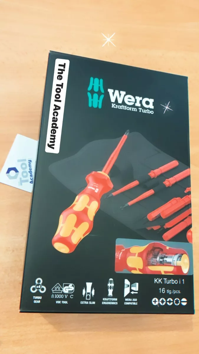 Wera turbo screwdriver sale vde
