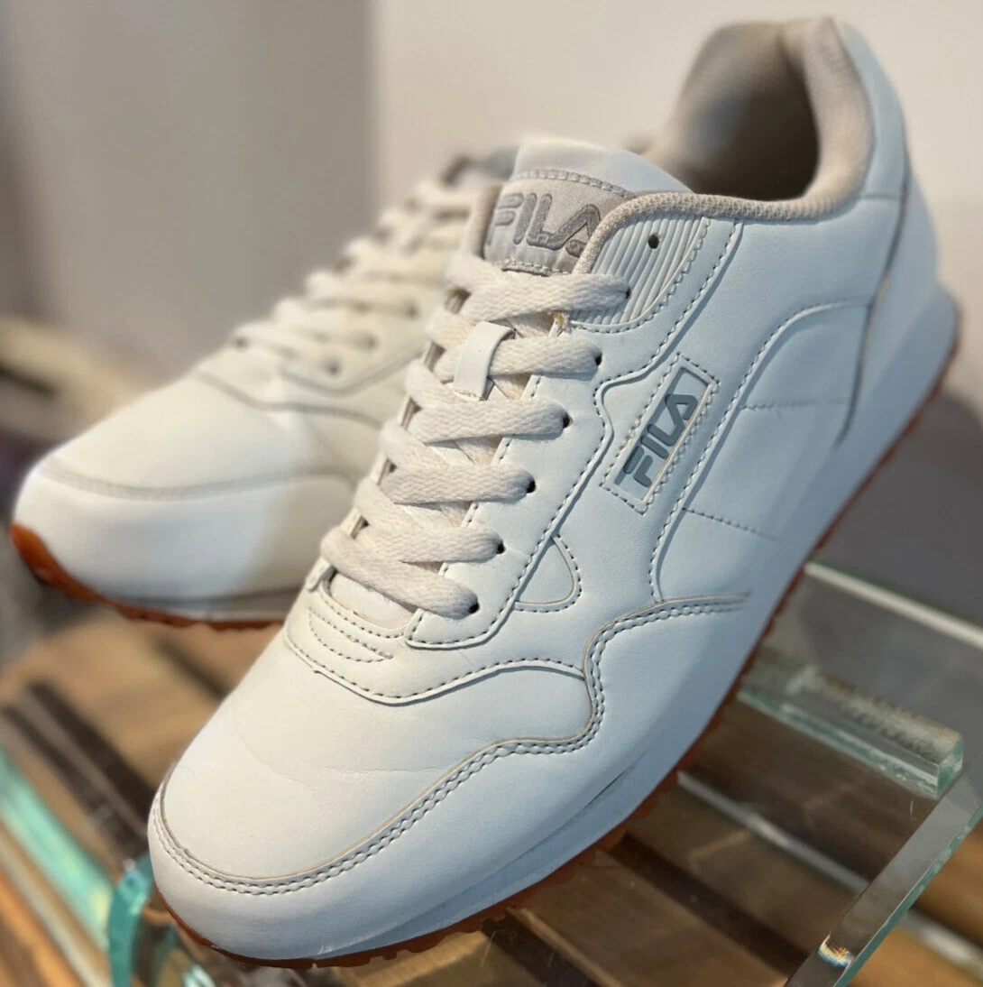 Fila Men s Limited Edition Cress White Gum Sneakers Retro Style