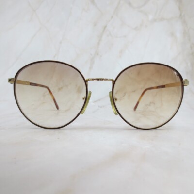 Wrangler Sunglasses Frame 500 Unisex Brown Metal Round Shape Full Rim 55-22-140