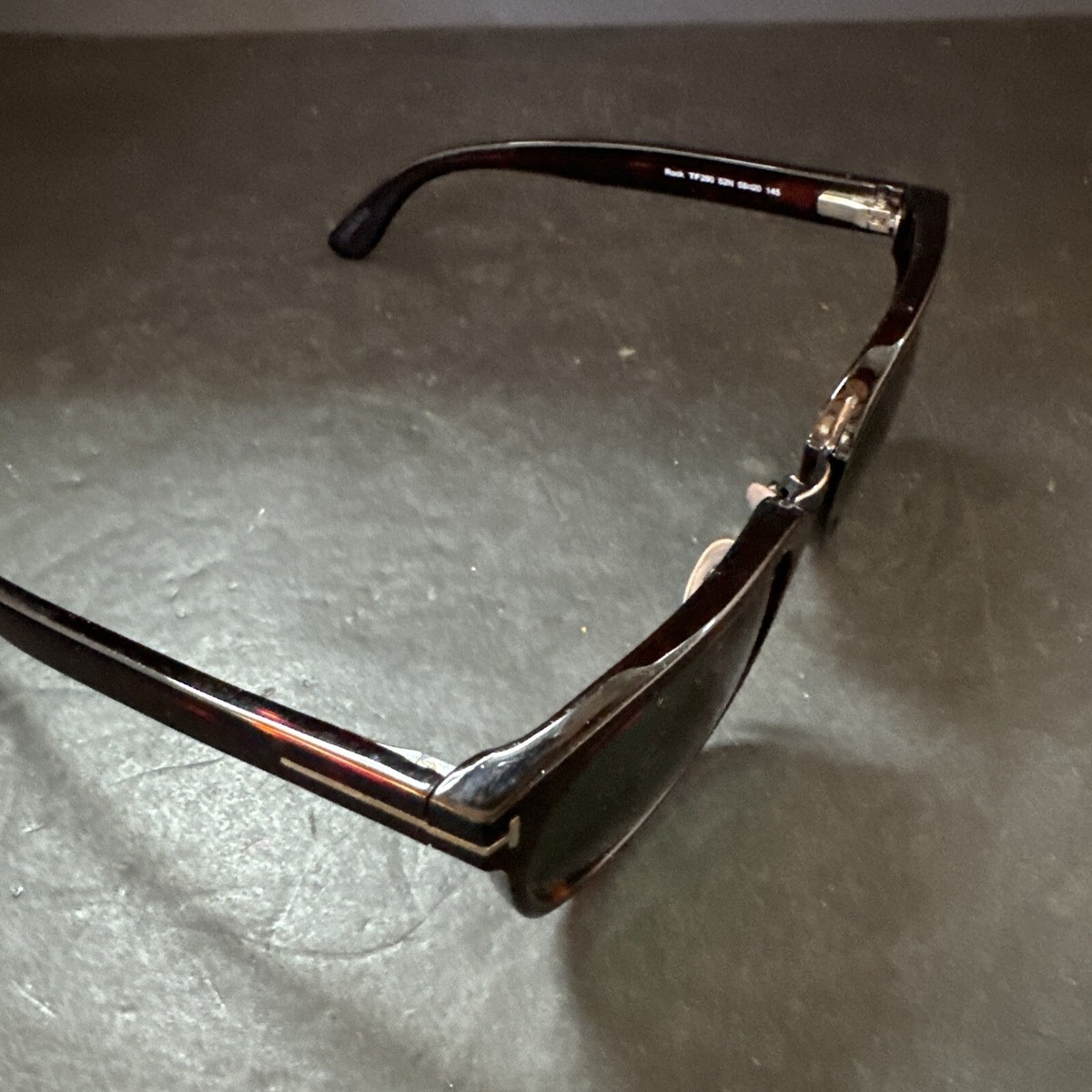 Tom Ford Sunglasses TF 290 Black 01f Rock 55mm for sale