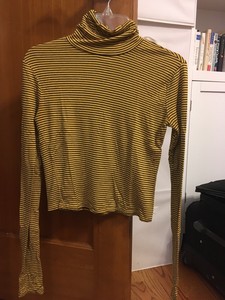 striped turtleneck forever 21