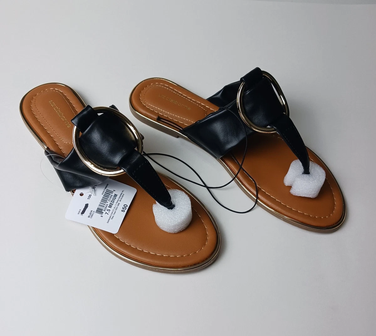 Liz claiborne shop flat sandals