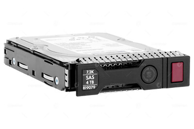 Disque Dur HP 819079-001 – 4To SAS 12G 3.5 LFF Pour ProLiant G8/G9/G10, Reconditionné