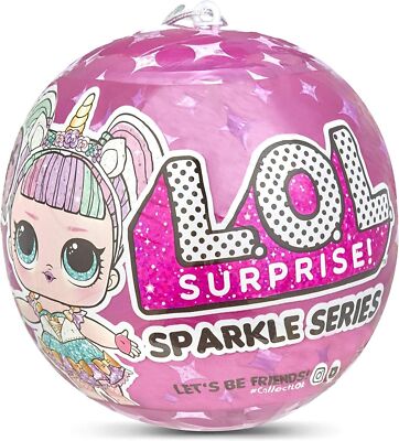 Lol Surprise UNICORN Doll Sparkle Series Glitter Color Change