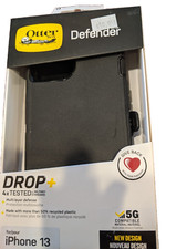 Otterbox - Defender Case for Apple iPhone 13 - Black