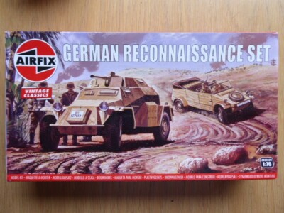Airfix A02312V 1/76 German Reconnaissance Set, neu, originalverpackt