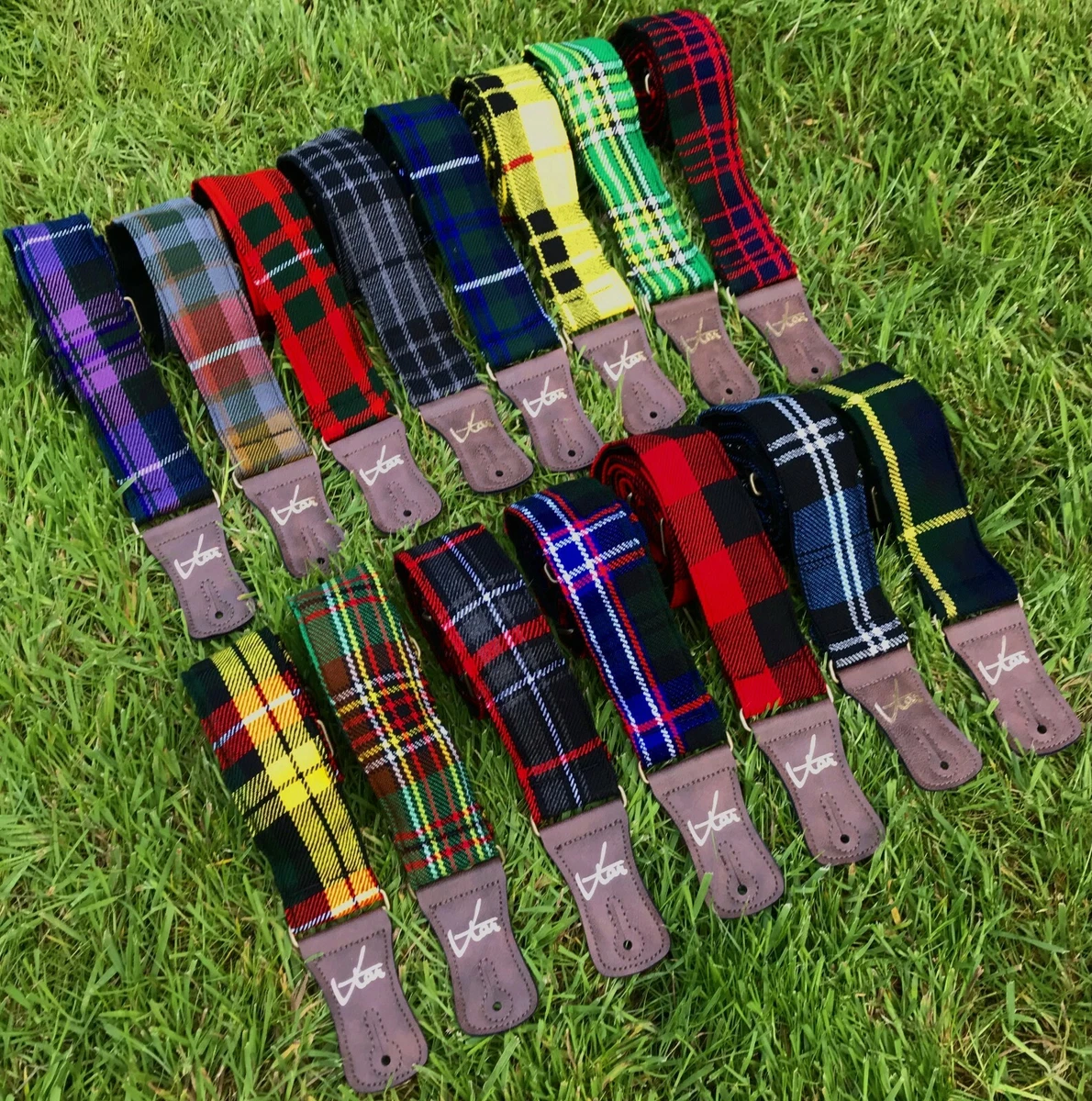 Tartan guitar straps deals