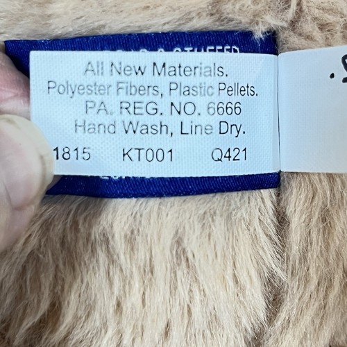 Vermont Teddy Bear Cuddle Cub Sloth Brown Cream Stuffed Retired Nursery 13" - Picture 12 of 13