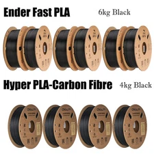 Creality Hyper ABS & Hyper PLA & Ender Fast PLA 3D Printer Filaments Bundle