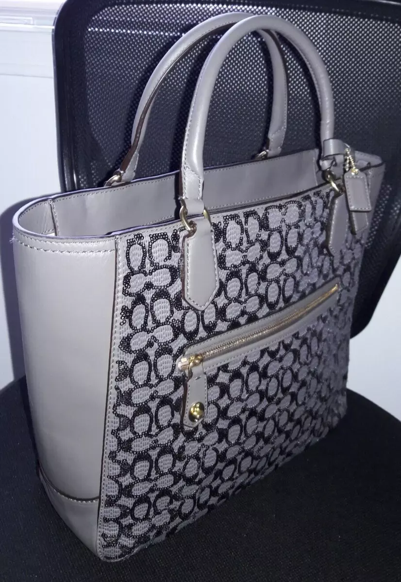 Coach sparkle shop bag