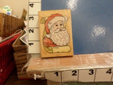 santa to from tag saying rubber stamps 36a
