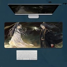 The Husky and His White Cat Shizun Chu Wanning Mo Ran Desk Mat Computer Mousepad